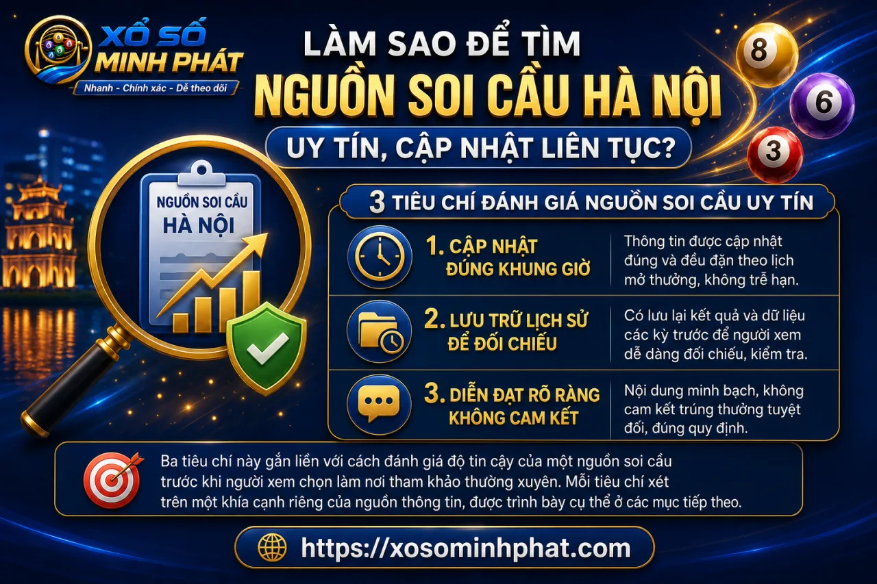 tìm nguồn soi cầu Hà Nội uy tín, cập nhật liên tục