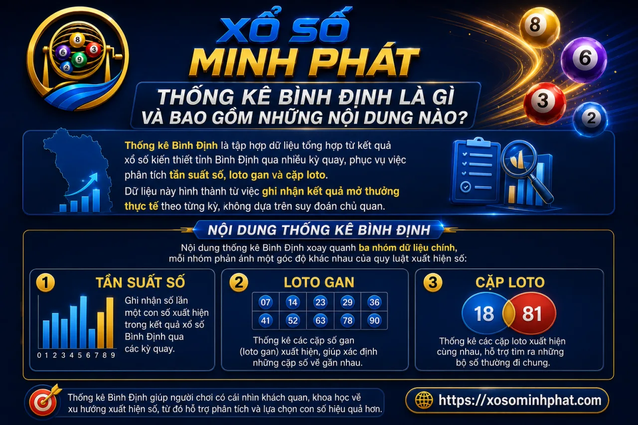 Thống kê Bình Định là gì và bao gồm những nội dung nào