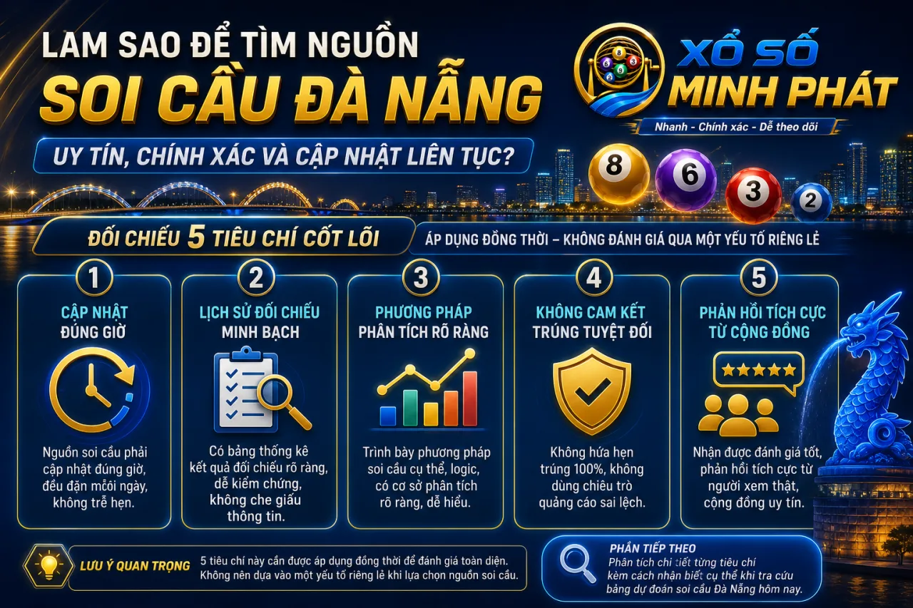 tìm nguồn soi cầu Đà Nẵng uy tín, chính xác và cập nhật liên tục