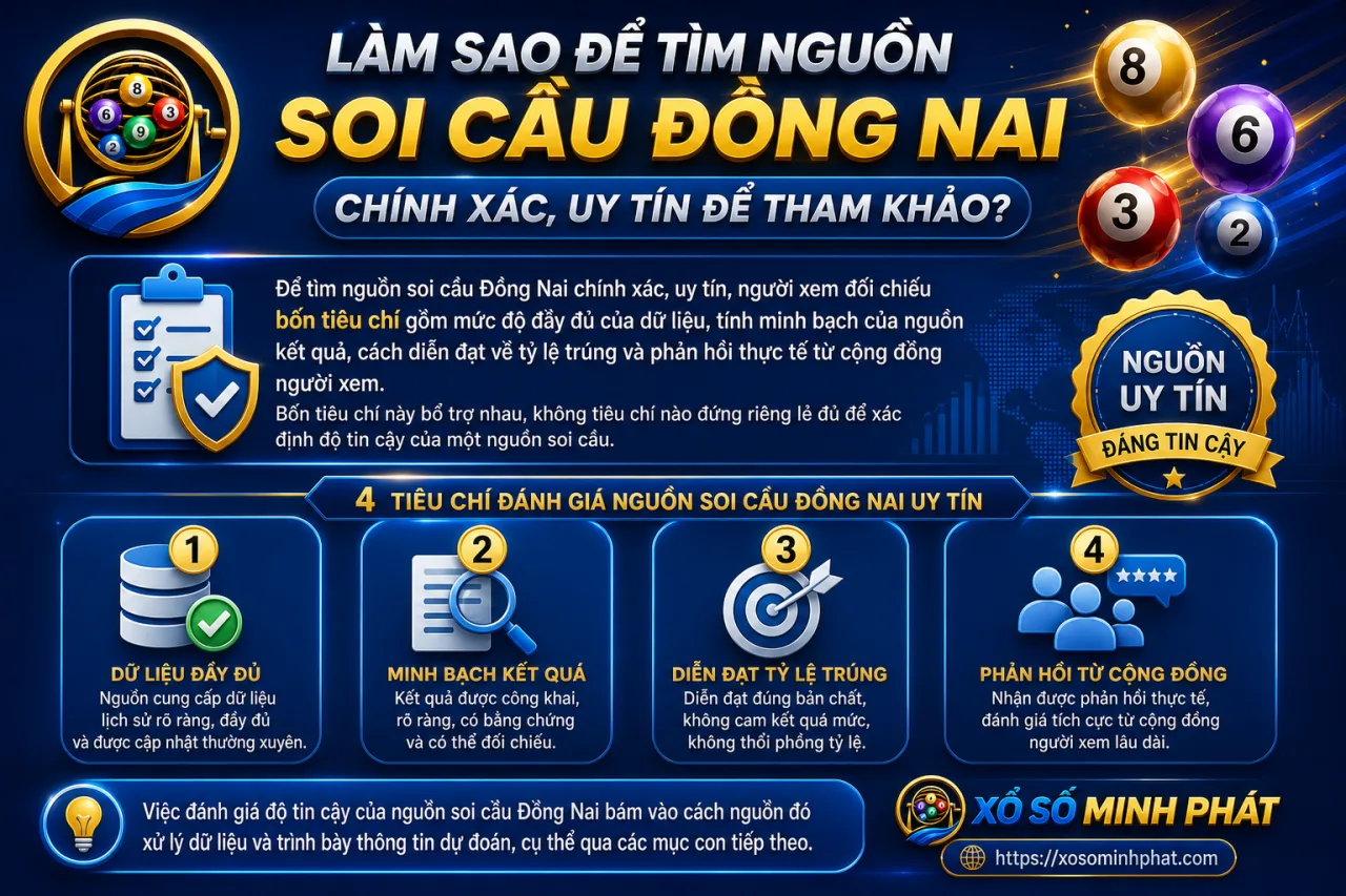 tìm nguồn soi cầu Đồng Nai chính xác, uy tín để tham khảo
